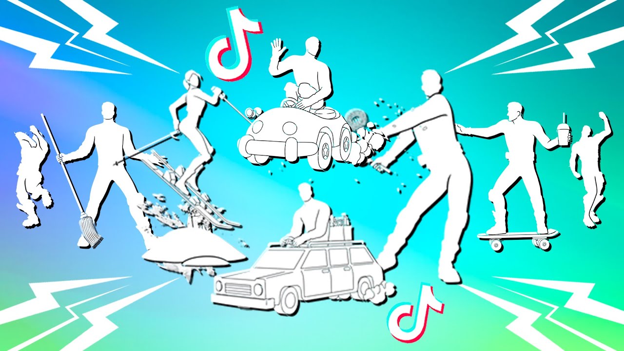 🤯 All New & Popular Dances And Emotes In Fortnite! (I Am Evil Homer, Squishee Boarding, Simpsons)