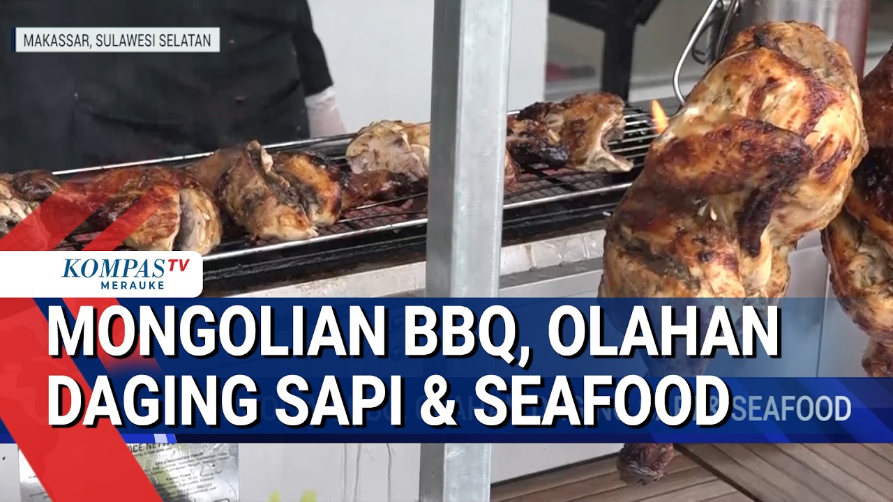 Mongolian BBQ, Olahan Daging Sapi & Seafood