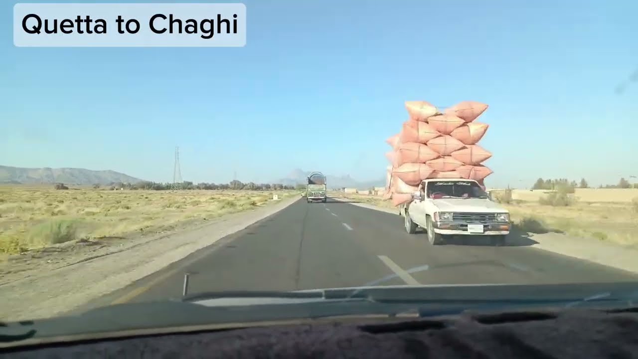 Quetta to Chaghi BALOCHISTAN By Road 10 June 2024
