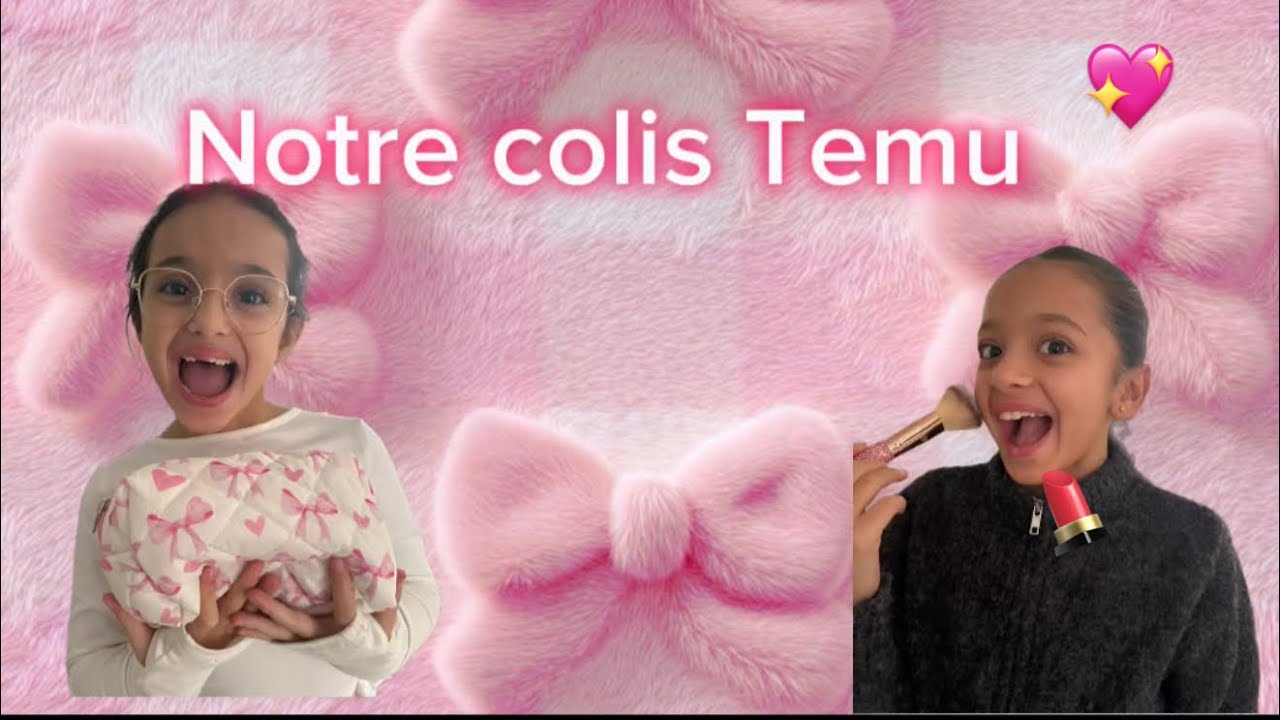 Notre colis Temu ! On vous offre 20€ en bon d’achat 💞