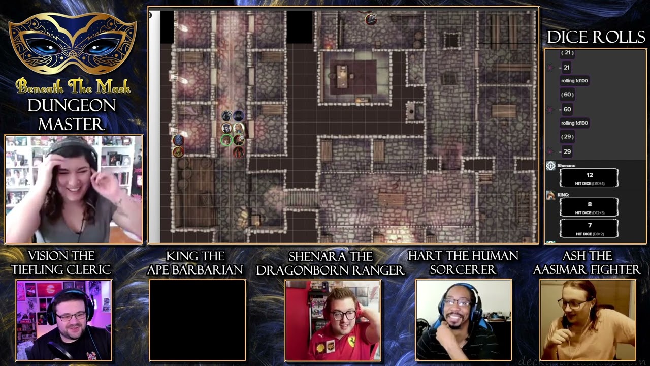 LIVE: Beneath The Mask Session 50 (Dungeons and Dragons)