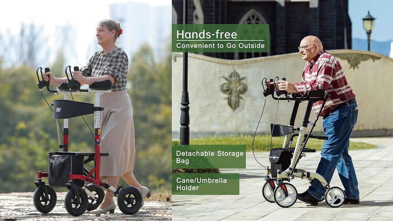 🌟 Upright Walkers for Seniors 2022 | DeerPlanet, ELENKER, BEYOUR, WINLOVE, Zler Rollator Walker