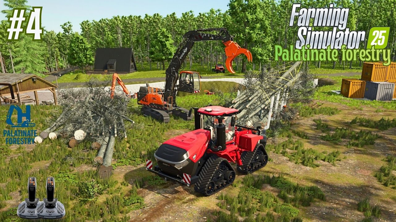 EP4 • FS25 Palatinate: Hauling GIANT 17m Beech Logs! 🌲🚛 Extreme Loading & Sawmill Delivery!