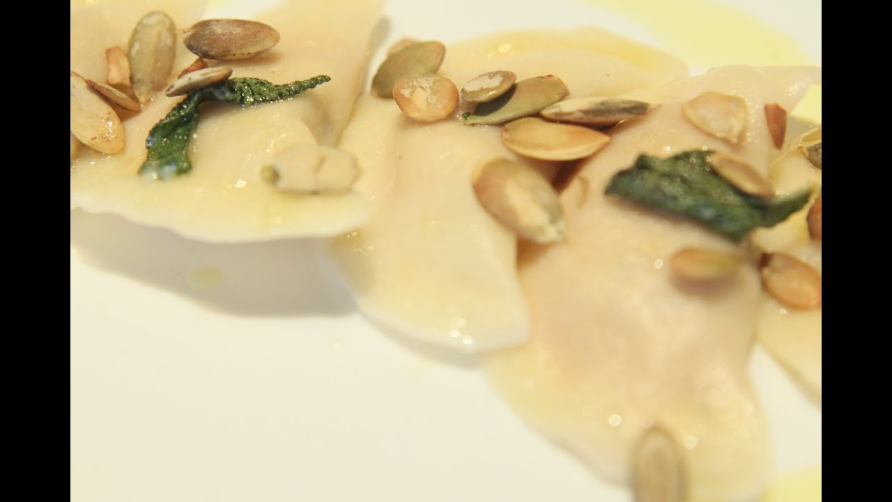 Pierogi z dynią i serkiem mascarpone