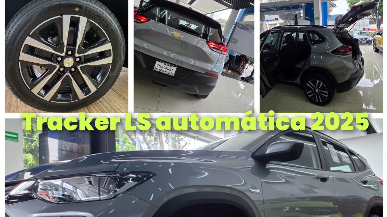Chevrolet Tracker LS automática 2025 descripción a detalle conoce  beneficios mejor suv del mercado.
