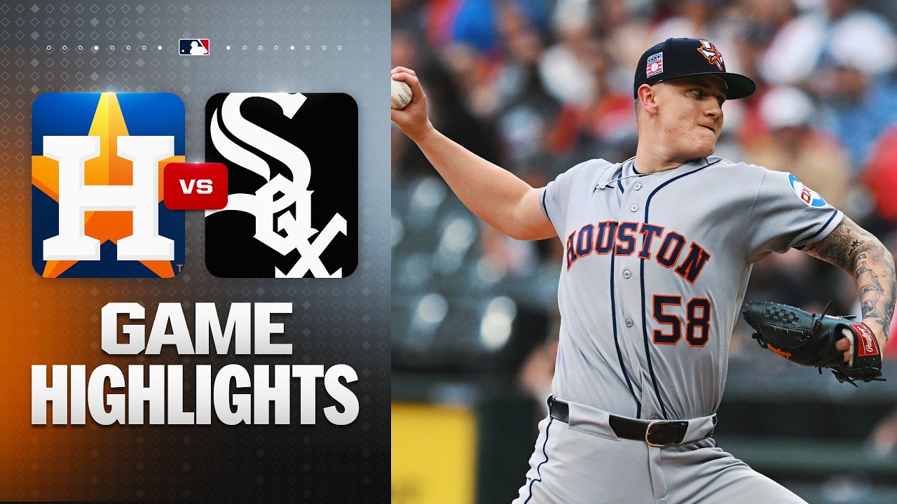 Astros vs. White Sox Game Highlights (7/25/26) | MLB Highlights
