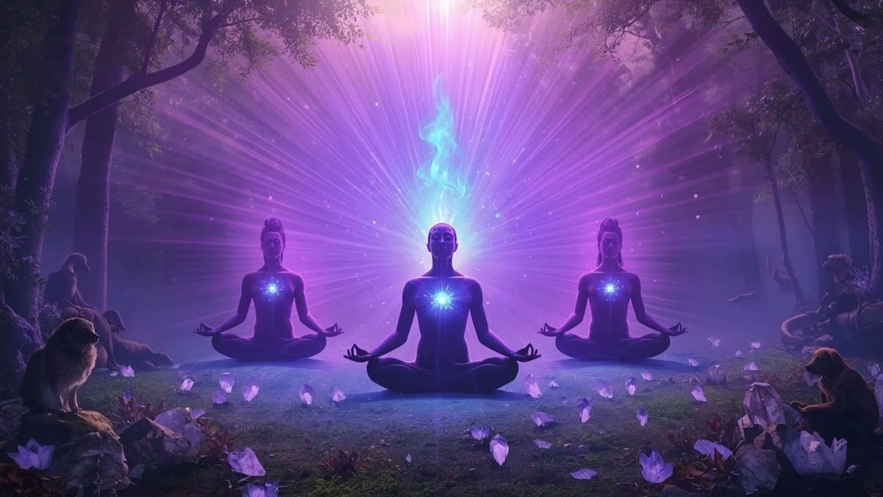 19⁰dia de ancoramento da chama violeta e chama azul #meditação #chamavioleta #chamaazul 