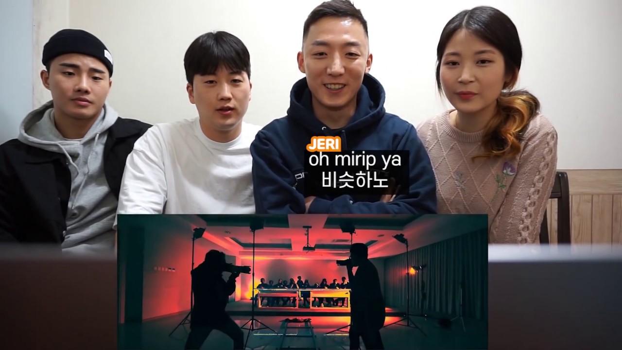REACTION ORANG KOREA REAKSI 'MIC DROP - GEN HALILINTAR'