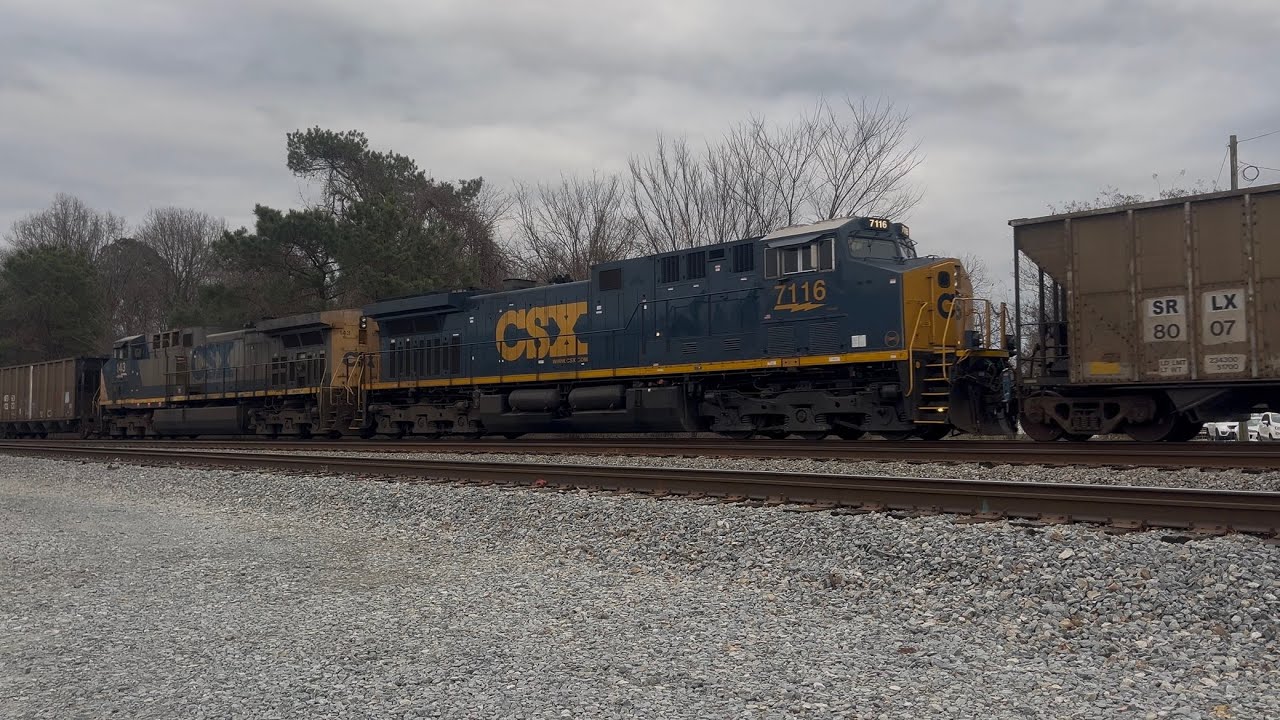 Railfanning Selma,NC on 1/17/26 (ft. @CSXRF, @Soulful_Trackside, and Mainly Moore)