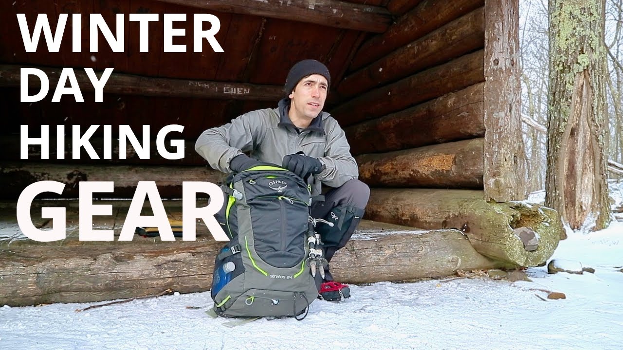 Winter Day Hiking Gear
