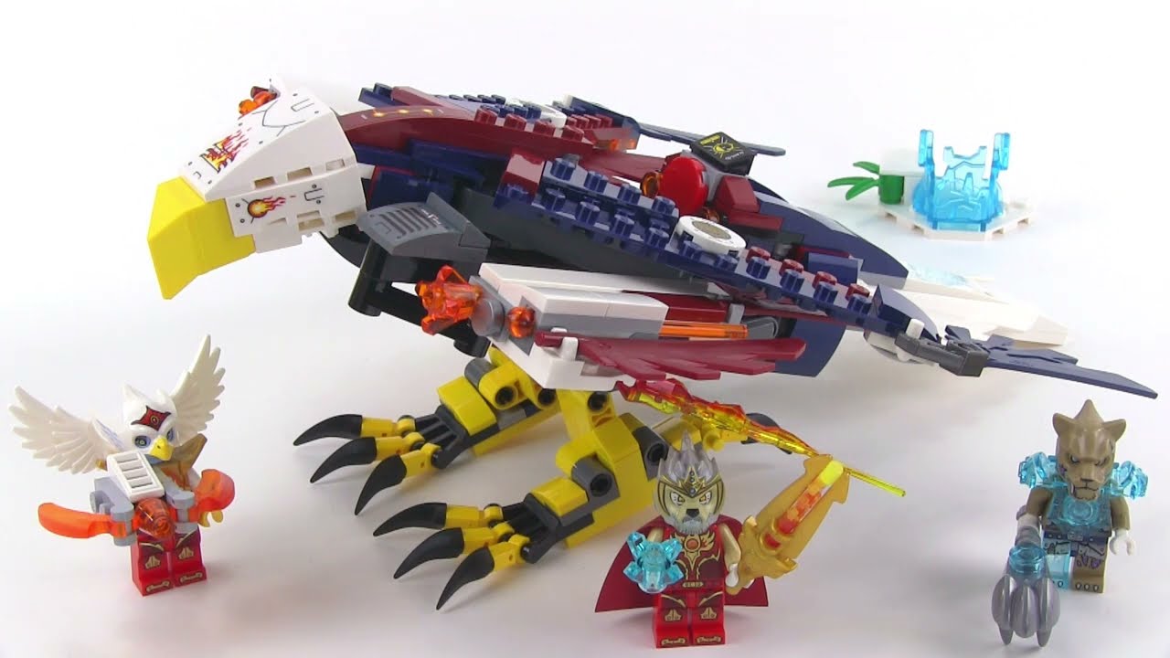 🔄 LEGO Chima 2014 Eris' Fire Eagle Flyer review! 70142 re upload