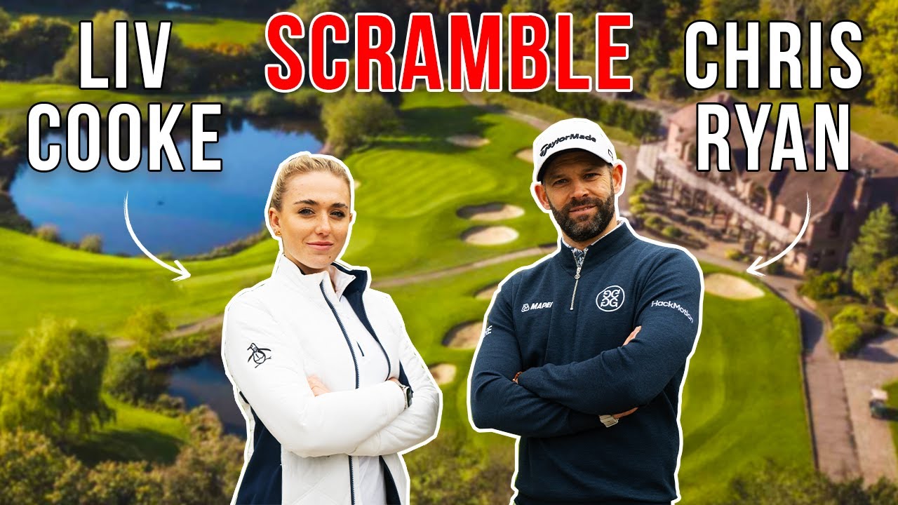 I got coached by Chris Ryan in a Scramble🔥⛳️