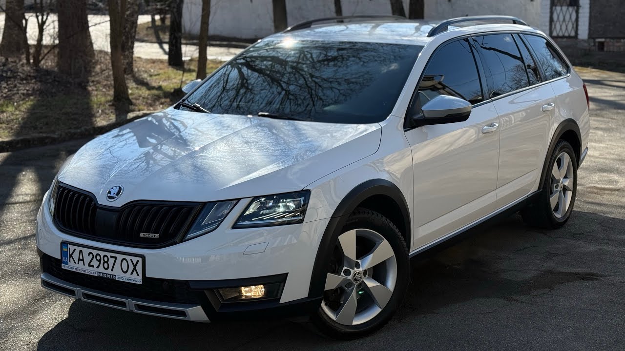 Skoda Octavia A7 SCOUT 4x4 Рест 2,0 TDI 135kWt 184к.с. DSG DQ381 2019 рік БезПідкрасів з Європи