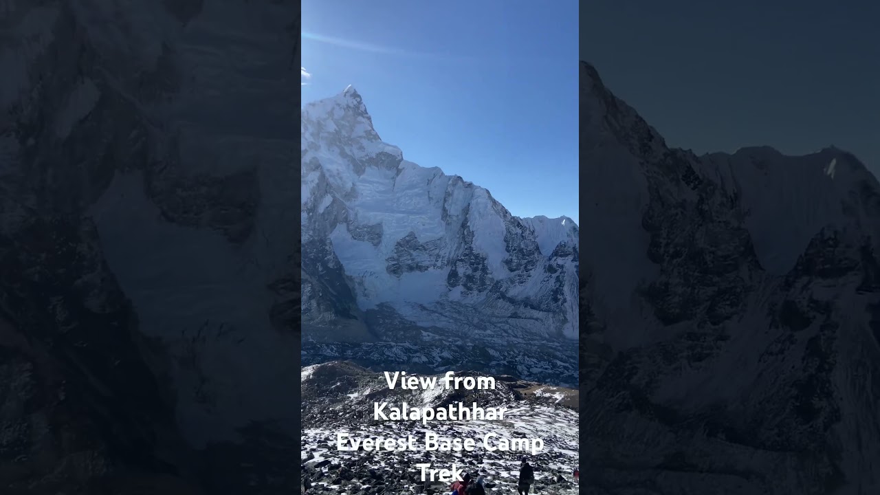 Amazing 360 degree view from Kalapathhar. Best view point of Everest Base Camp Trek. #everestBcTrek