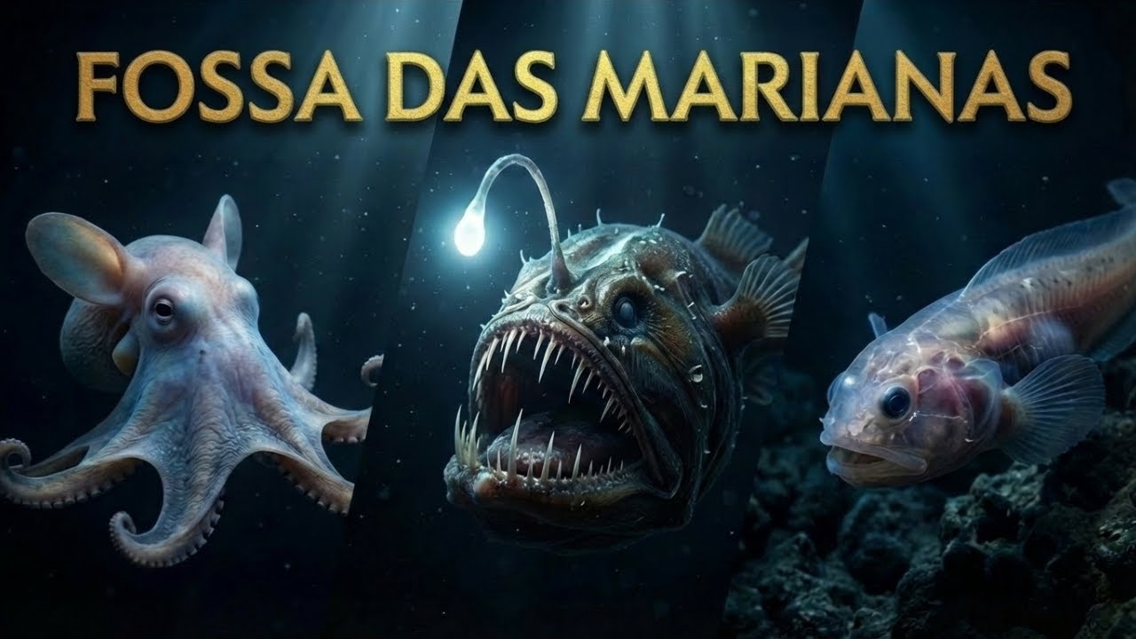 FOSSA DAS MARIANAS | O Abismo Onde a Vida Enfrenta o Limite Absoluto | Documentário Completo