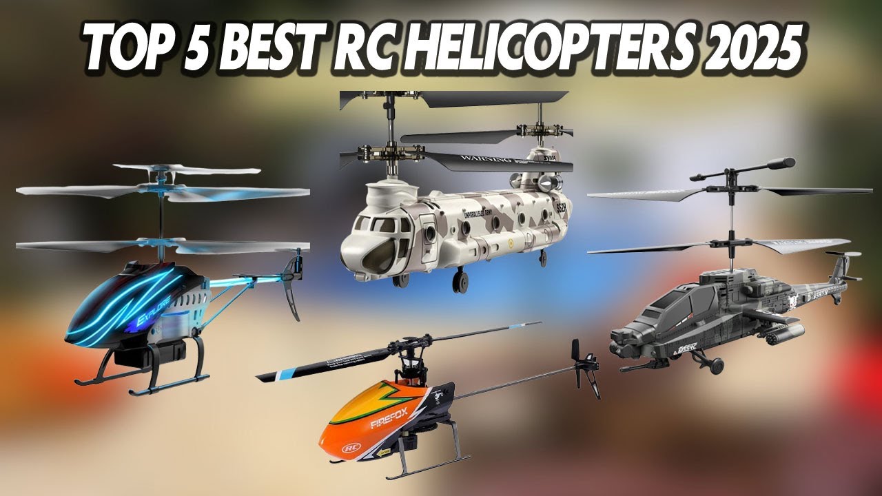 Top 5 Best RC Helicopters 2025 🏆 Which Brand is The Best?