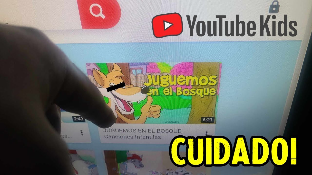 ALGO MUY EXTRAÑO FUE ENCONTRADO EN YOUTUBE KIDS (El caso del lobo)
