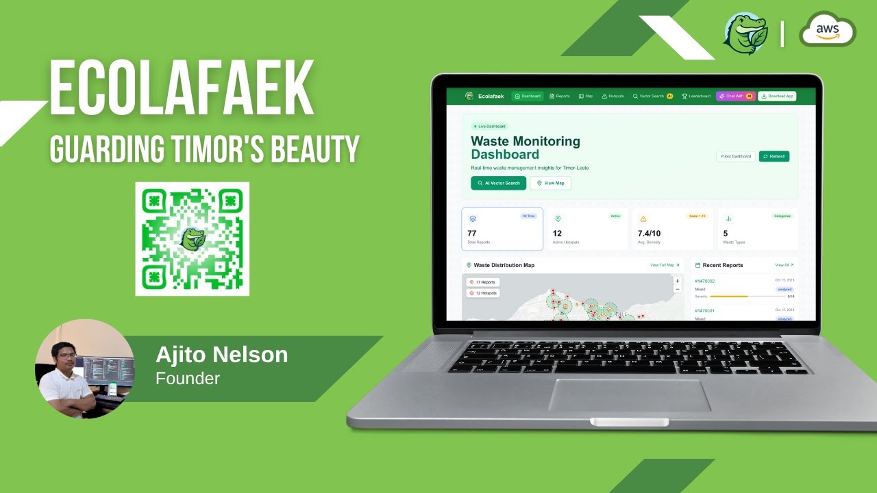 EcoLafaek | AWS AI Agent Global Hackathon 2025