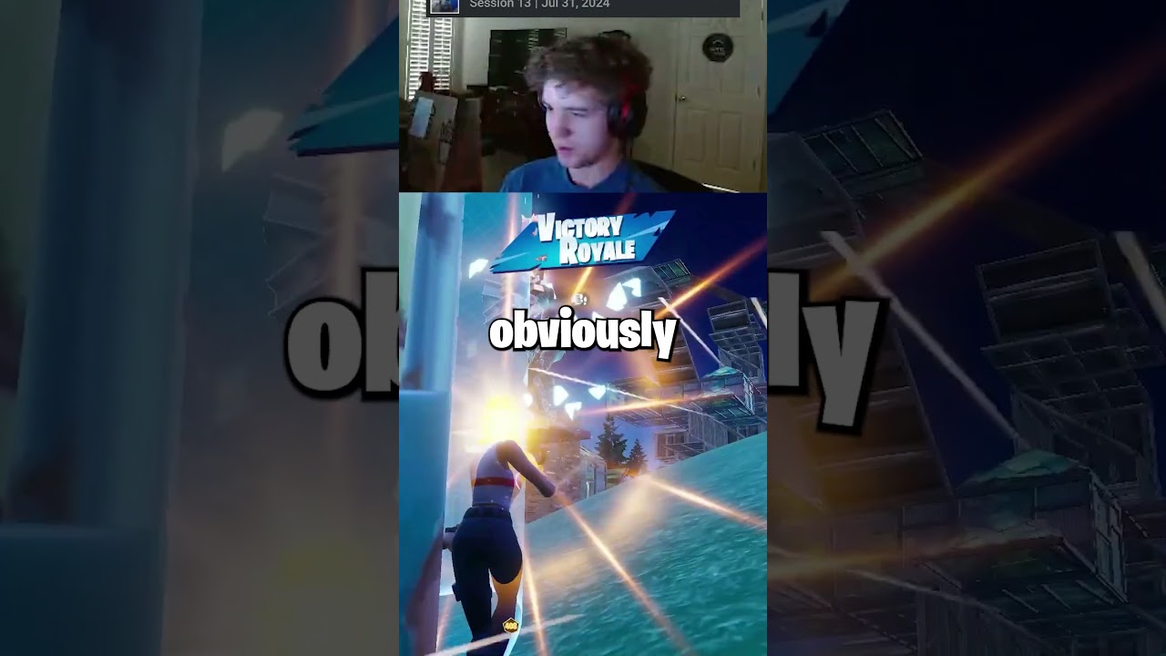 This Fortnite Pro is a Little Bit Crazy...