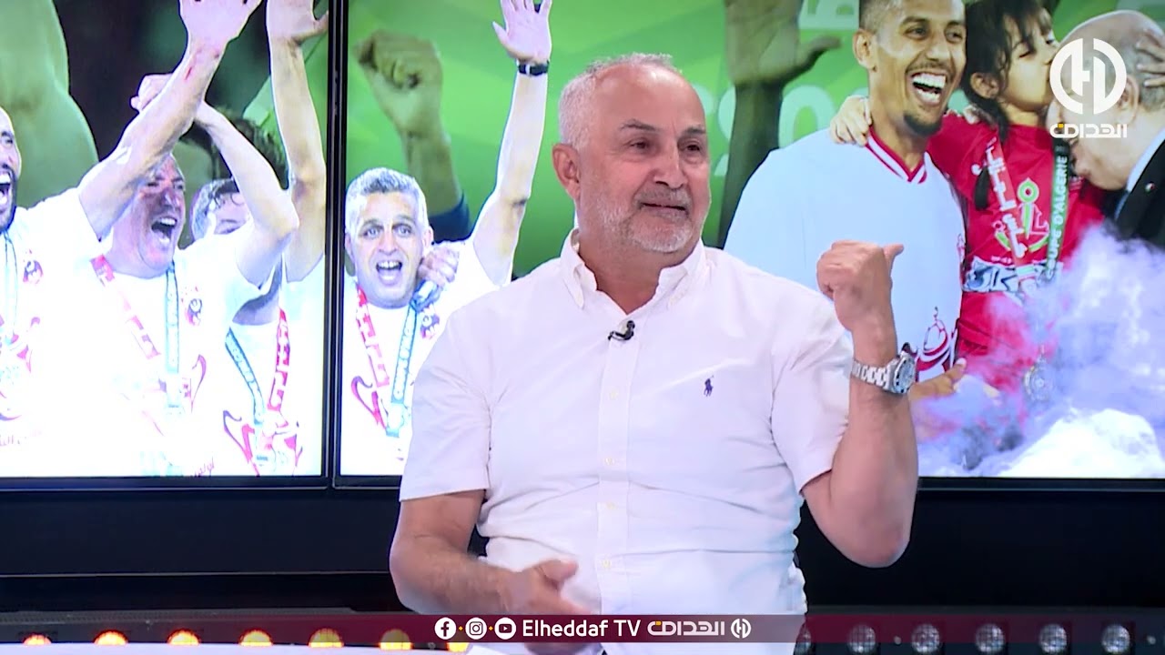 فقرة صورة و تعليق من حصة 100% فوت  شاهدوا ما قاله بن شيخ ...