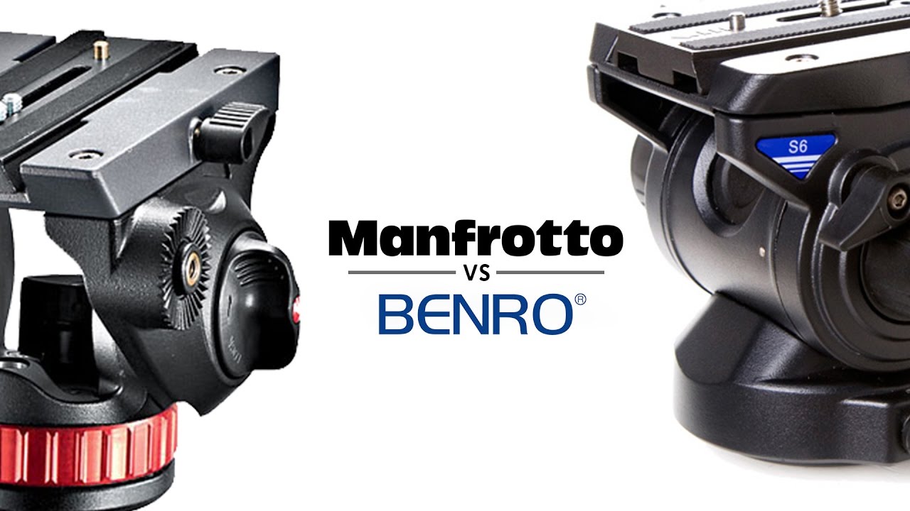 Manfrotto MVH502AH, MVH500AH, Benro S6, S7 - głowice filmowe / heads review