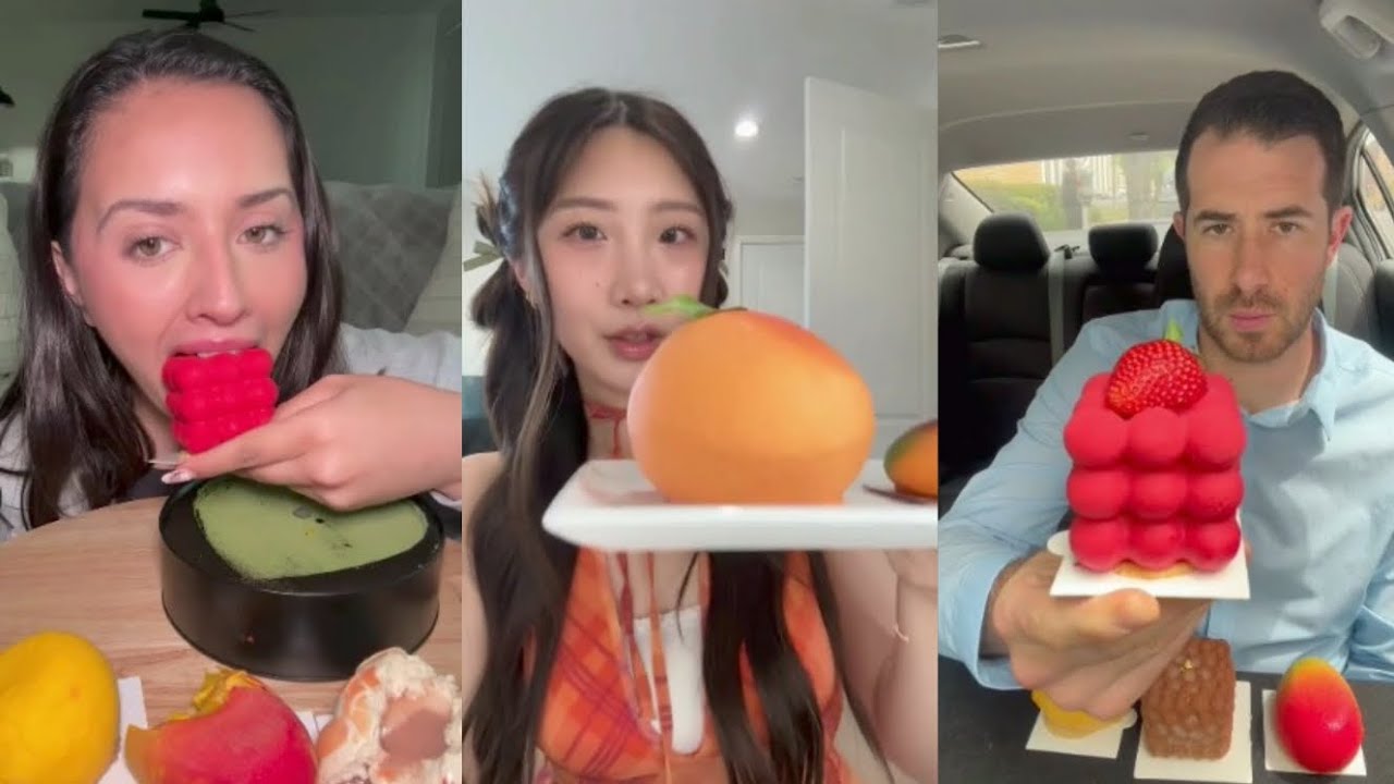 MOST BEAUTIFUL PASTRIES MUKBANG | Compilation