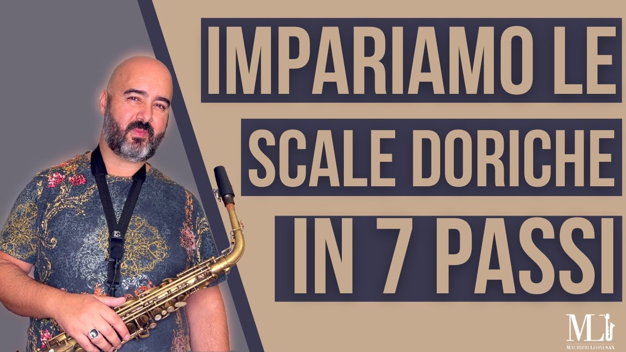 Improvvisazione, memorizzare una scala dorica in 7 passi