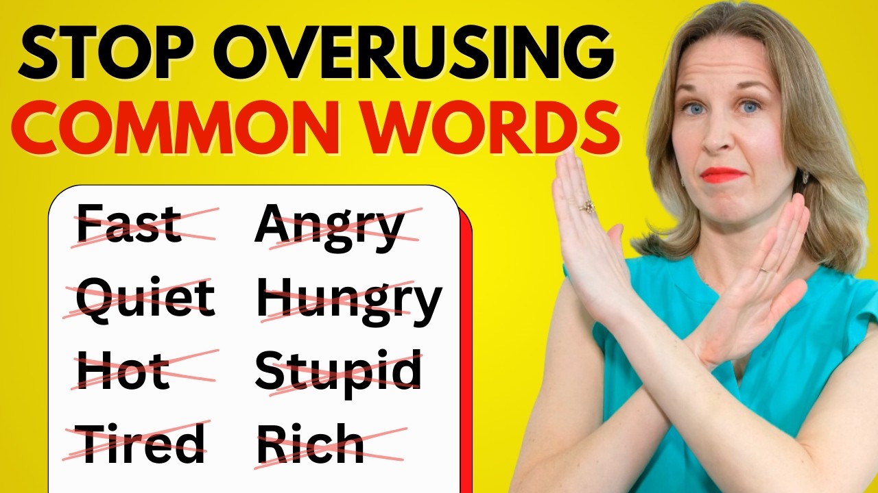 LEVEL UP Your Vocabulary with THESE Advanced Alternatives To Common Words