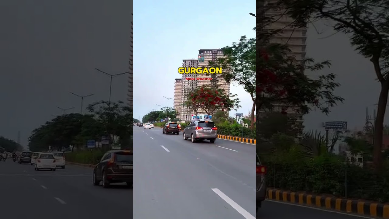 Most Weather today Gurgaon#gurgaon#gurugram #reel short video viral
