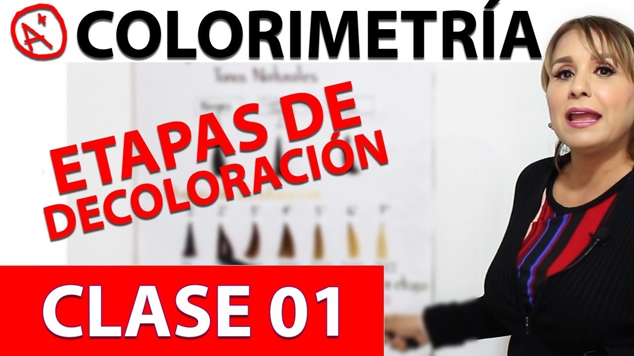 CURSO DE COLORIMETRIA FONDOS DE DECOLORACION CLASE NUM.1 +
