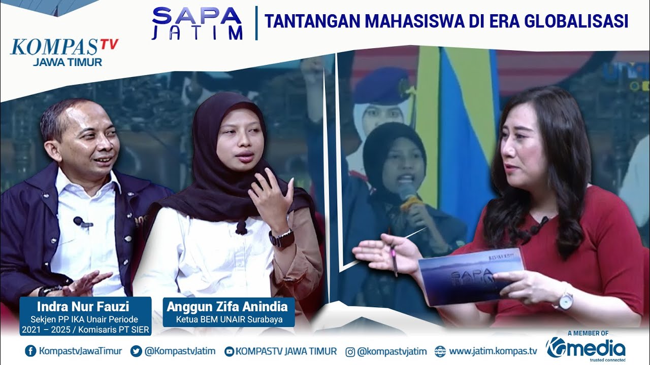 [Full] Anggun Zifa, Sosok Viral Ketua BEM Perempuan Pertama UNAIR | Sapa Jatim