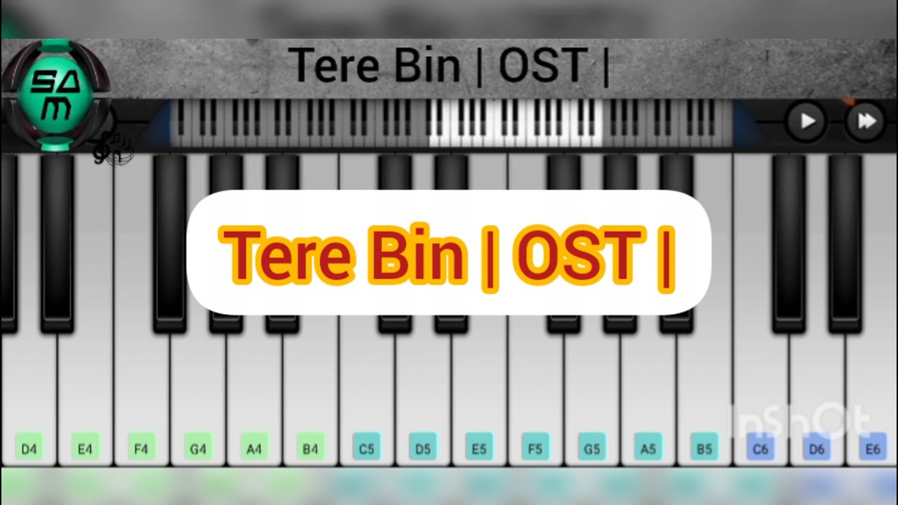 Tere Bin - OST - Piano Cover - Sam Piano