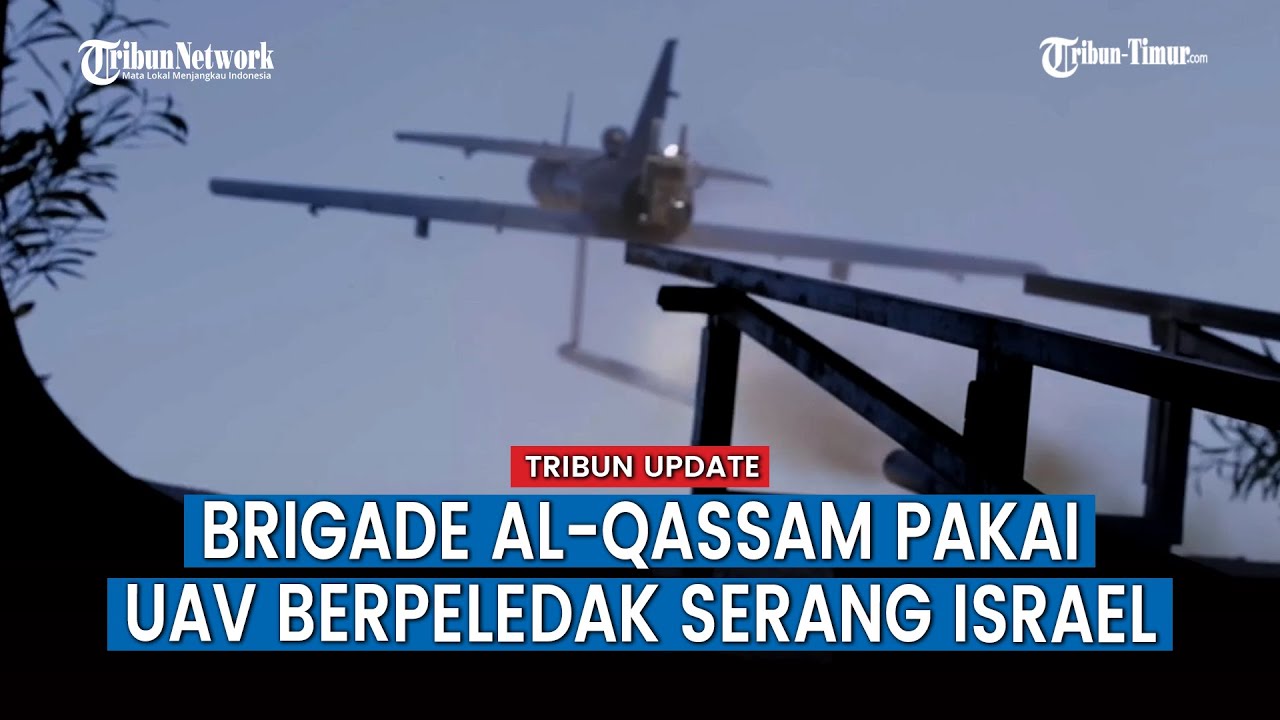 Makin Bar-bar, Brigade Al-Qassam Pamer Drone Peledak, Gempur Wilayah Israel