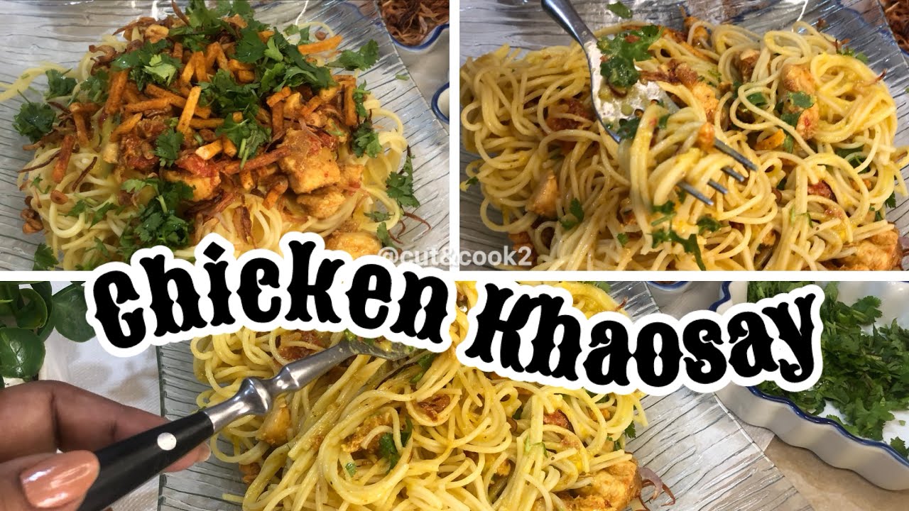 Chicken Khaosay Recipe | Chicken Khao suey | Curry Noodles | @Cut&Cook2