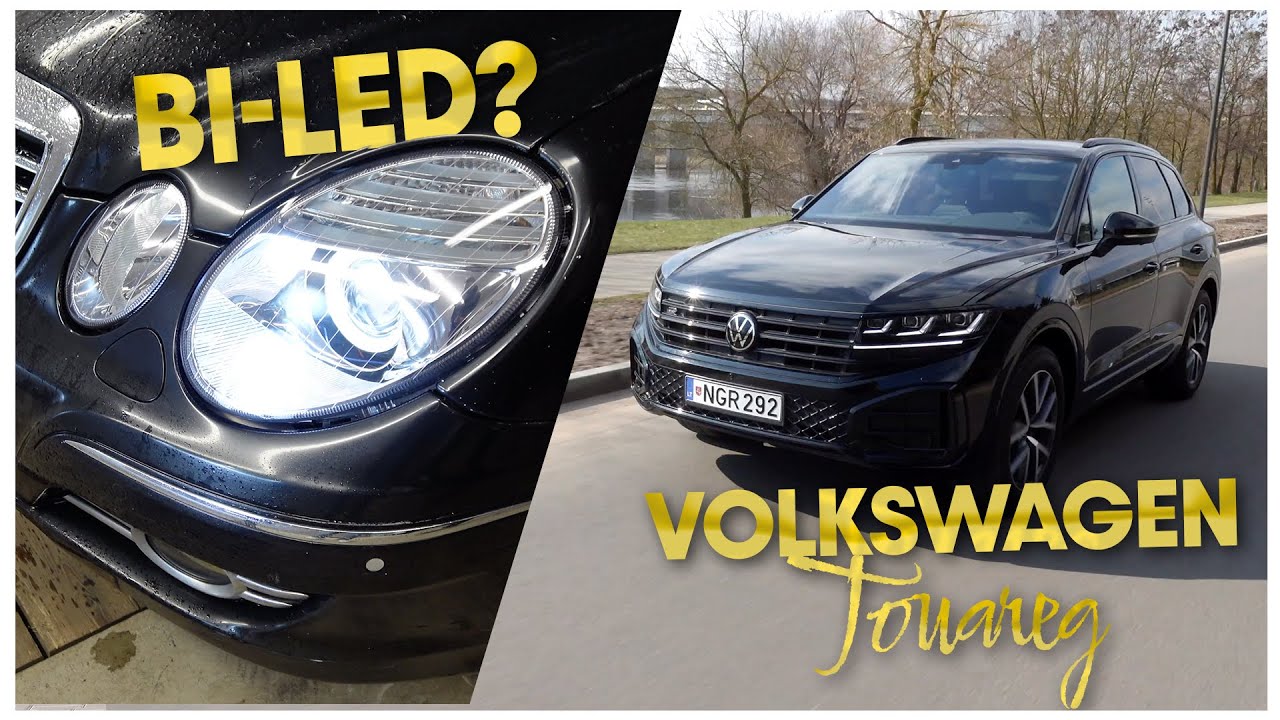 Naujasis VW Touareg I Ar legalūs Bi-Led žibintai???