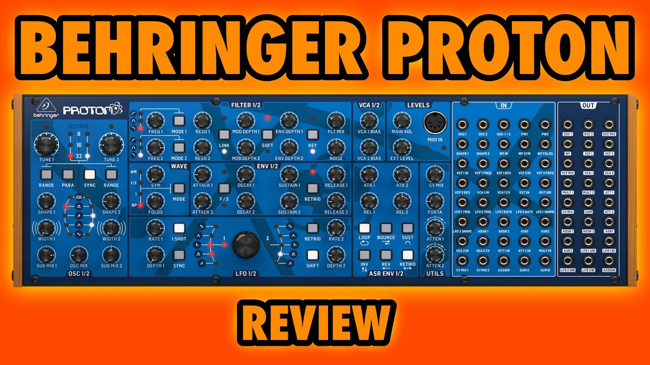 Behringer Proton REVIEW