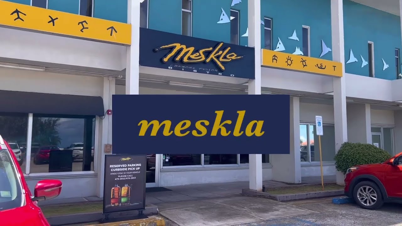 Lunch at Meskla Chamoru Fusion Bistro, Agana, Guam