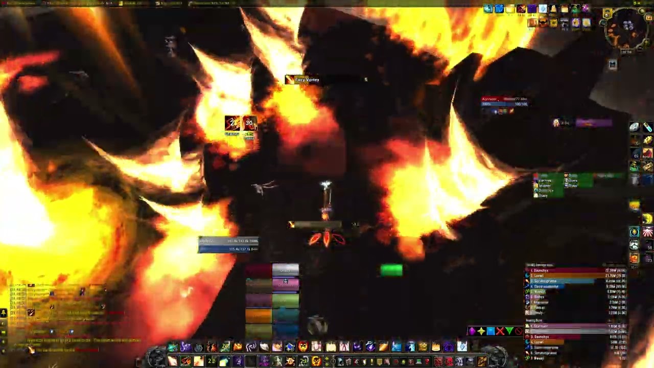 Heroic Alysrazor 10 man- Disc priest POV - Cataclysm Classic