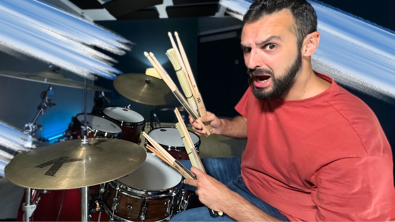 Ho suonato THE SOUND OF MUZAK con 7 BACCHETTE DIVERSE ed è CAMBIATO TUTTO!