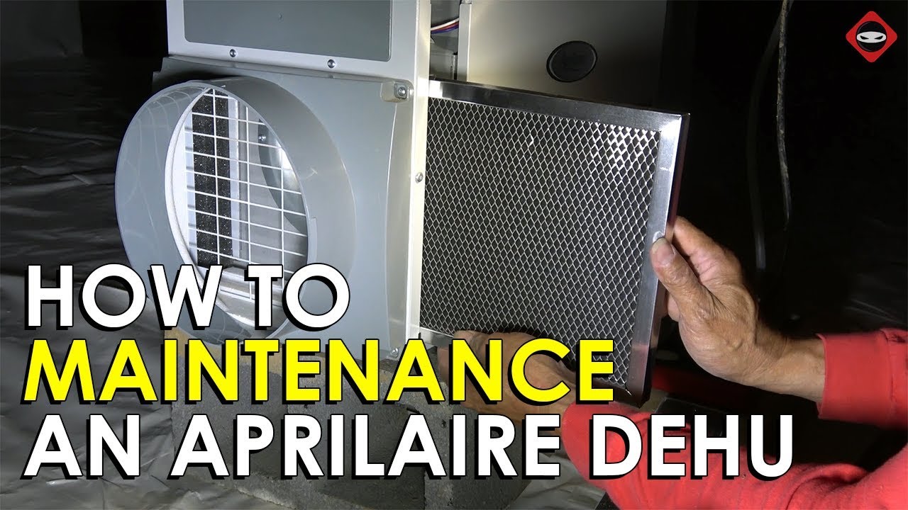 How To Properly Maintenance An Aprilaire Dehumidifier | Dehumidifier Maintenance