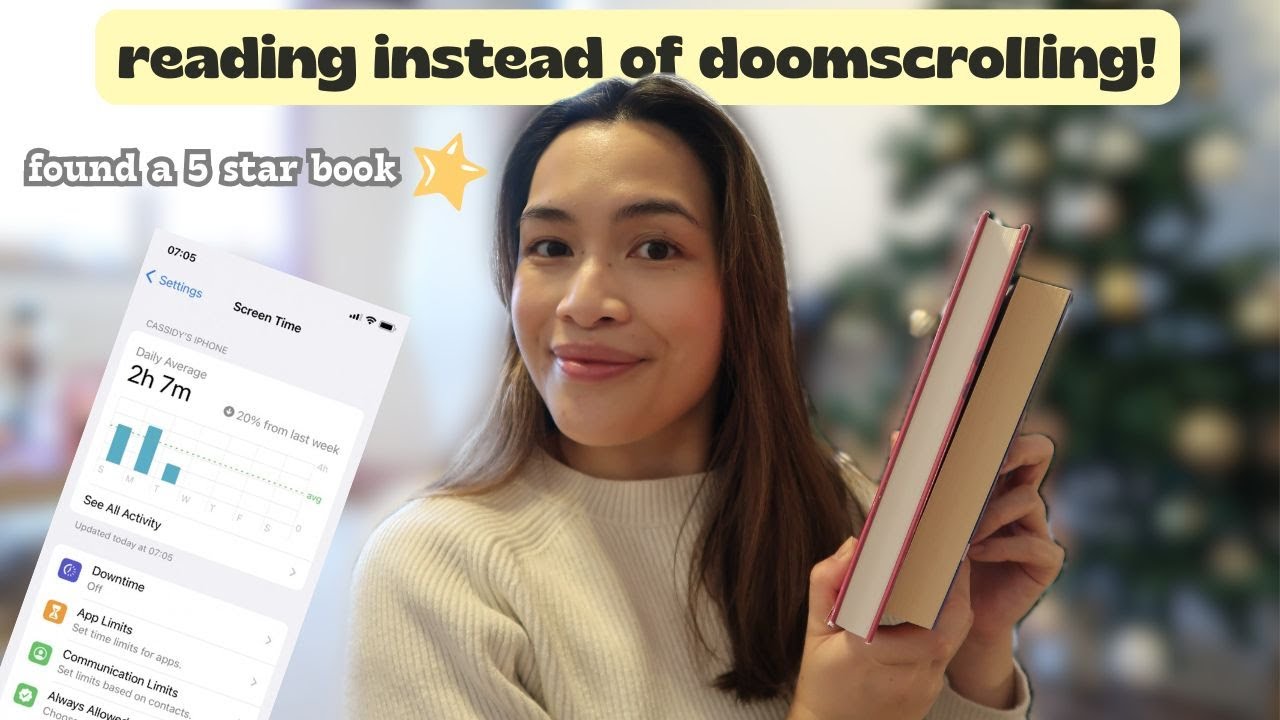 Swapping screen time with reading  | #TBRzero ep.2