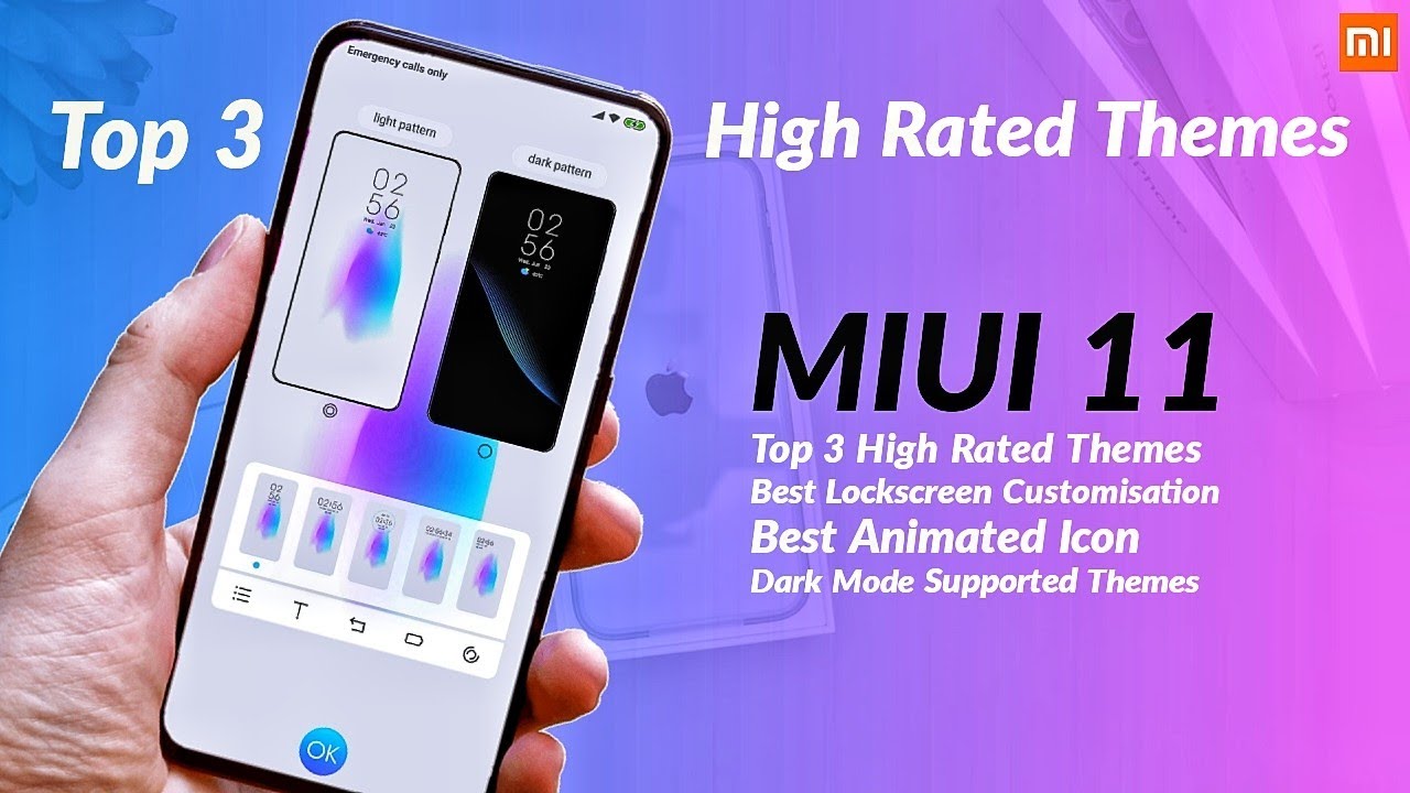 MIUI 11 Top 3 High Rated Themes !