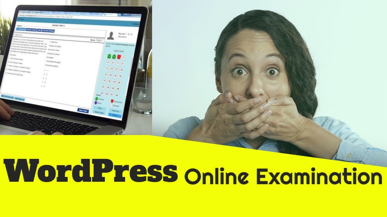 WordPress Online Exam Portal and Management - Education & Results Management By Arun Maurya in Hindi