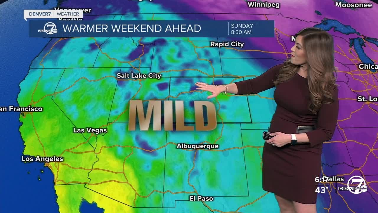 Mild, dry weekend across the Denver metro area