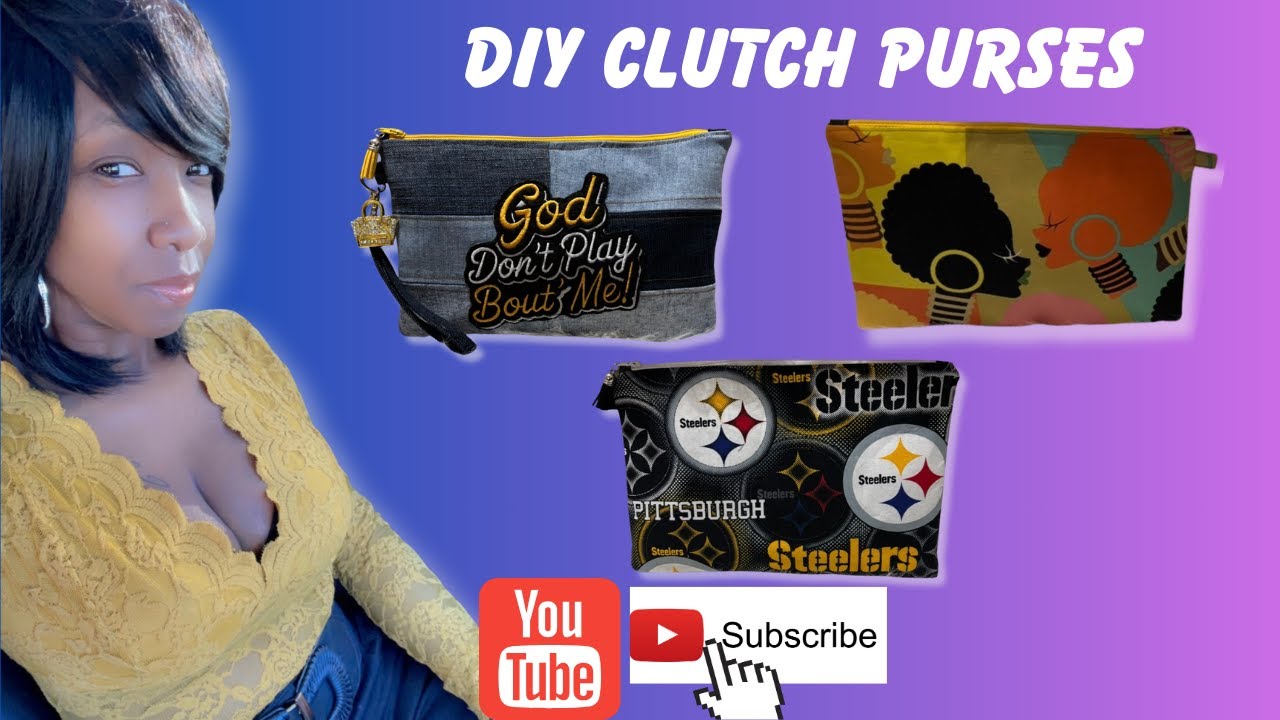 DIY How To Sew A CLutch Purse