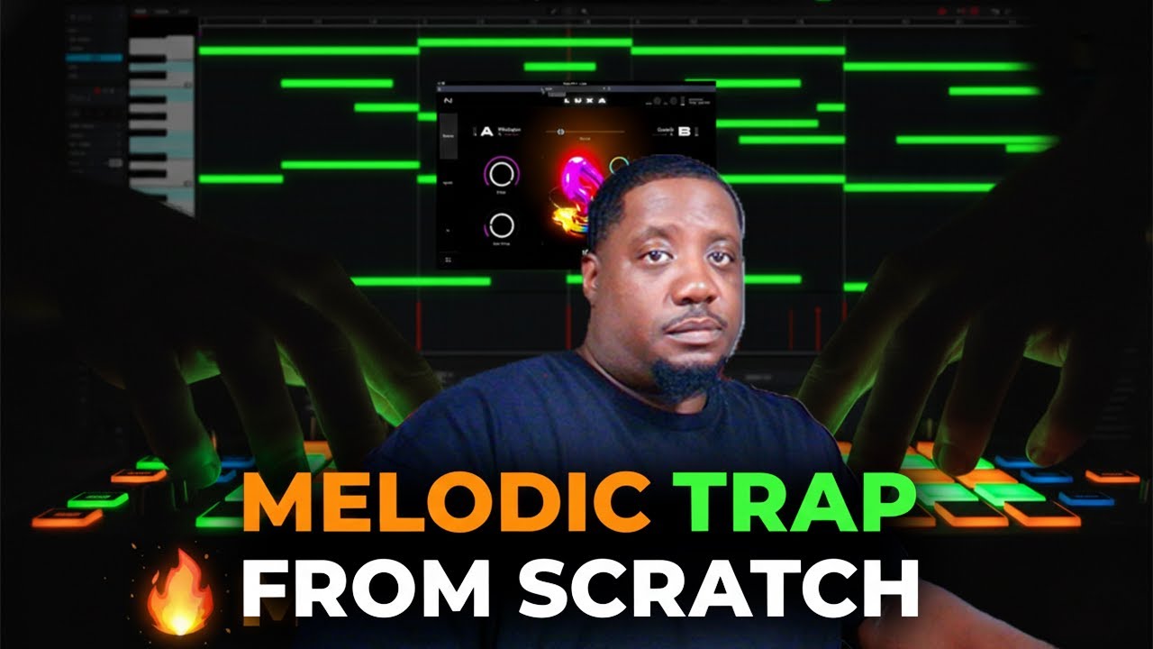 Создание мелодичного трэп-бита с помощью MPC Software с нуля | Полный рабочий процесс