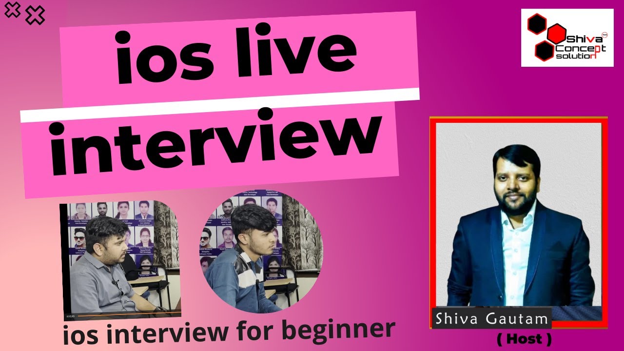 iOS live interview | iOS interview for beginners |#ios