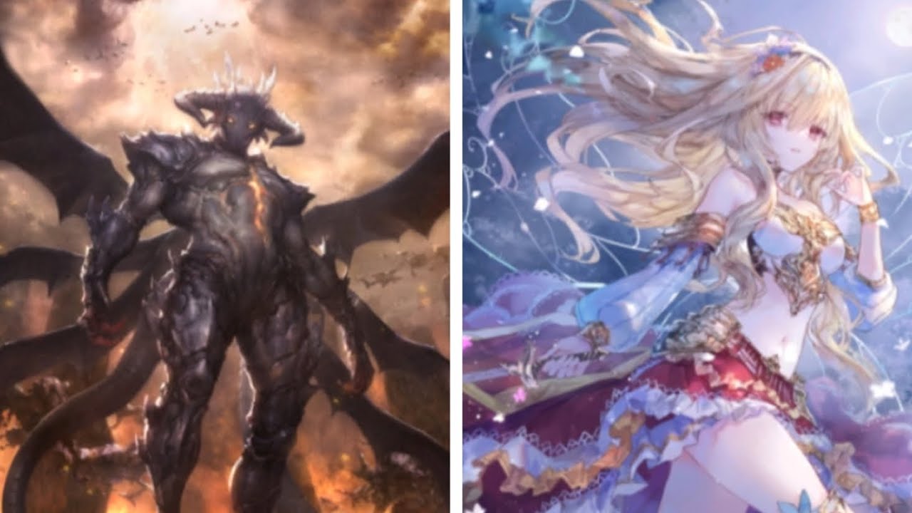 シャドバビヨンド　サタンドラゴンVSフェアリーエルフ