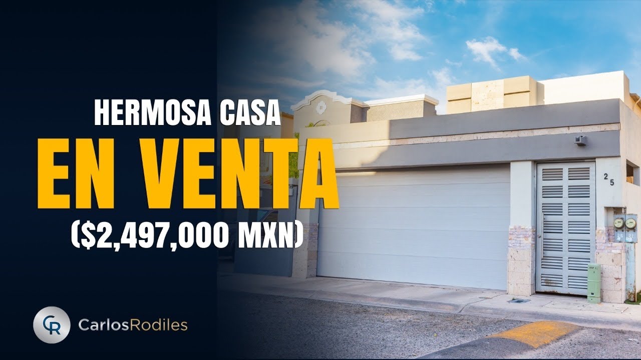 SE VENDE CASA EN VILLA DEL CEDRO RESIDENCIAL MEXICALI