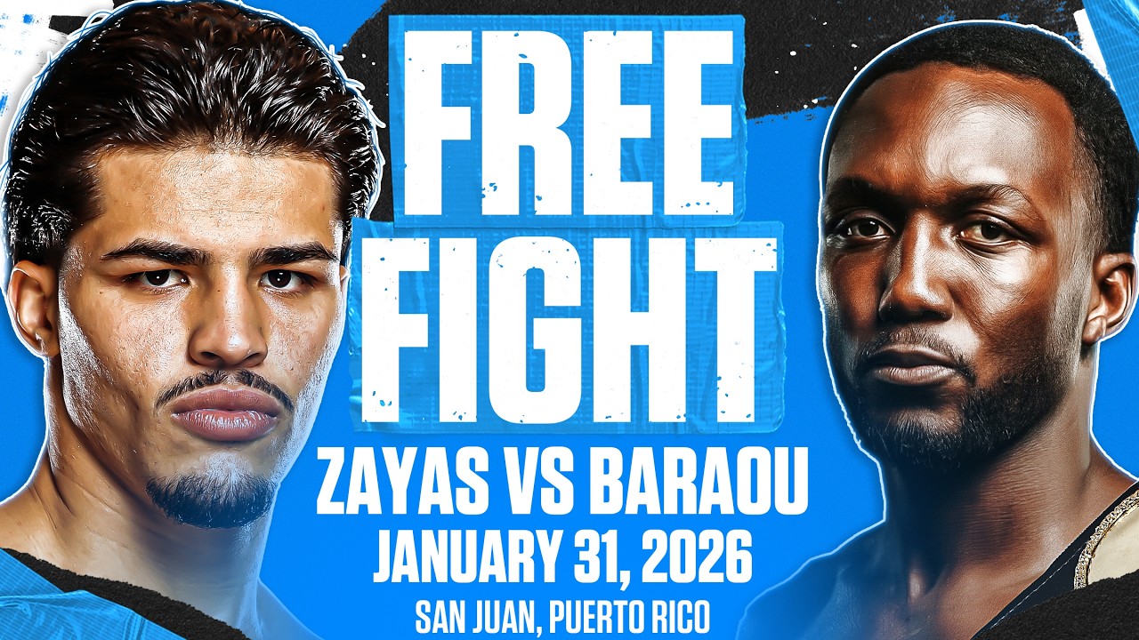 Xander Zayas vs Abass Baraou | FULL FIGHT